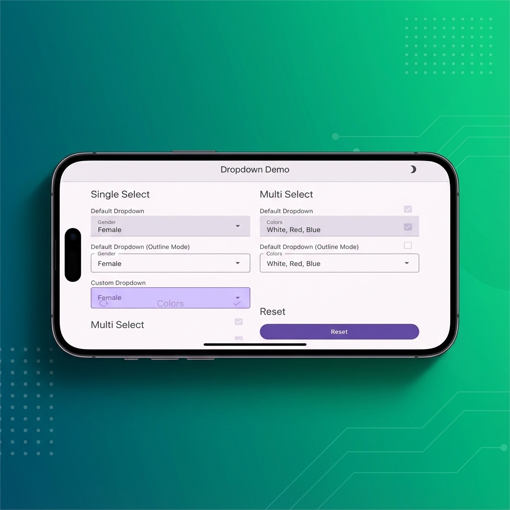 React Native Paper Dropdown Plus